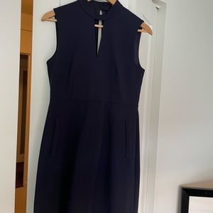 Tibi navy blue shirt dress, new with tags!